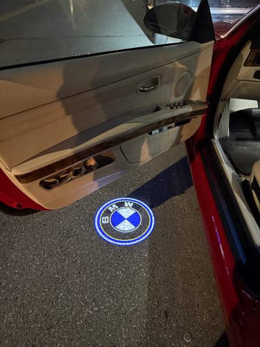 Customer photo review of BMW LED DOOR LIGHTS