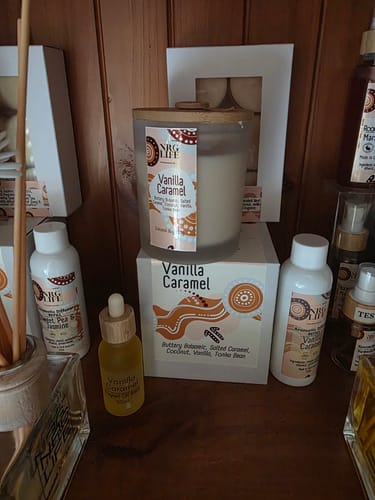 Customer photo review of Vanilla Caramel Fragrance Oil