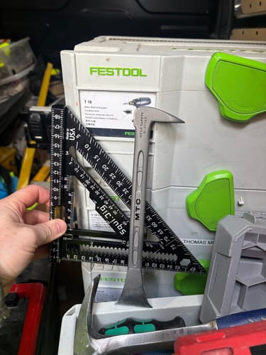 Customer photo review of MTC Tools | Titanium 9 1/2" Finish Trim Bar