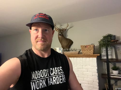Customer photo review of NOBODY CARES OG CUTOFF