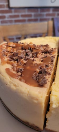 Customer photo review of OG Cheesecake Sampler