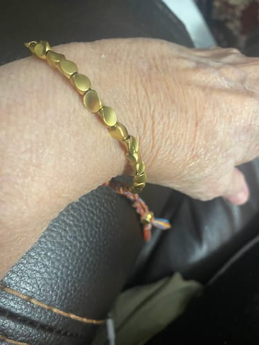 Customer photo review of 2 Tibetan Bracelets of Fortune