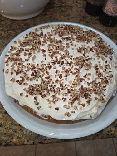 Customer photo review of gfJules Gluten Free Birthday Cake Mix