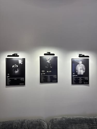 Customer photo review of Yeat Album Posters