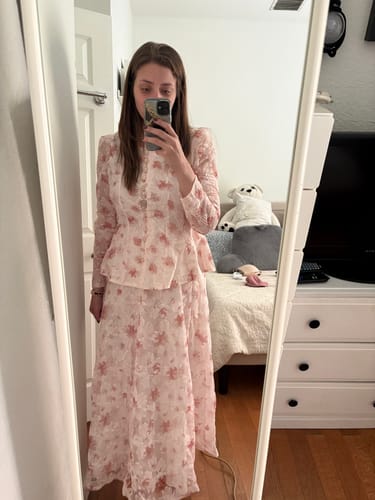 Customer photo review of Petal Whisper Lace Set