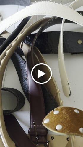 Customer video review of Secondhand Belt Assortment – 25 Pieces