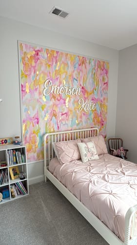 Customer photo review of "Southern Belle" Vivian Ferne Wallpaper Wall Mural