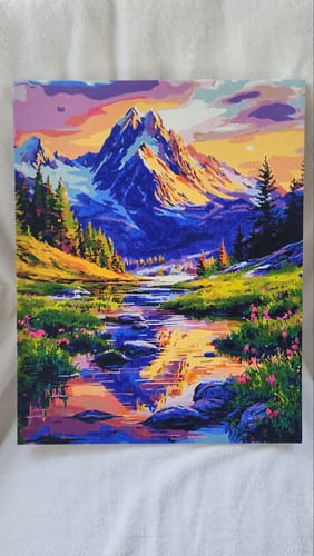 Customer photo review of Pink Peaks Dawn