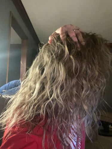 Customer photo review of Ocean Hair Texture Treatment