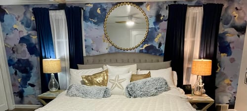 Customer photo review of "Airy" Vivian Ferne Wallpaper Wall Mural