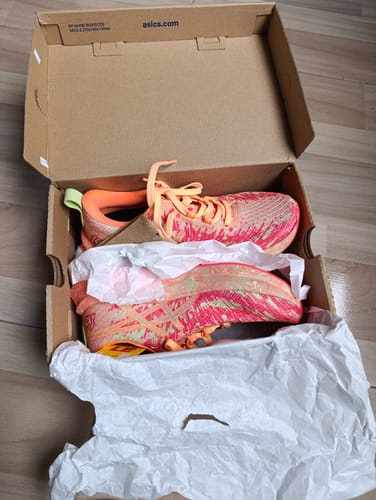 Customer photo review of Asics Noosa Tri 16 Mujer Orange Glow Flash Red