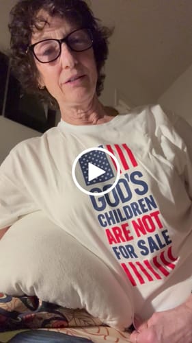 Customer video review of Sound of Freedom "God's Children" T-Shirt
