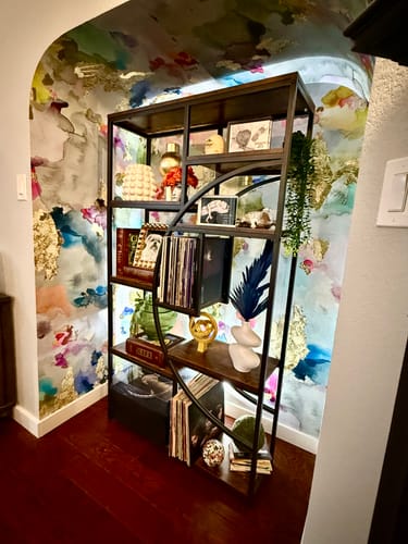 Customer photo review of "Lucky" Vivian Ferne Wallpaper Wall Mural