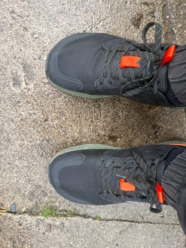 Customer photo review of Aurora - Wide Toe Sneakers