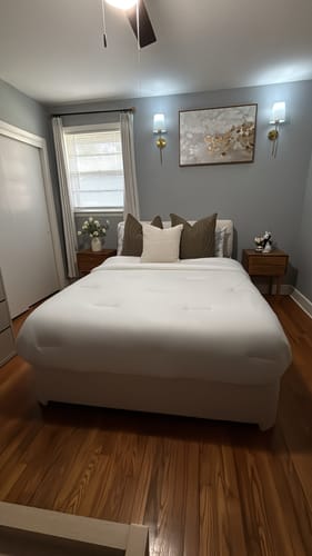 Customer photo review of MarshMellow Comforter