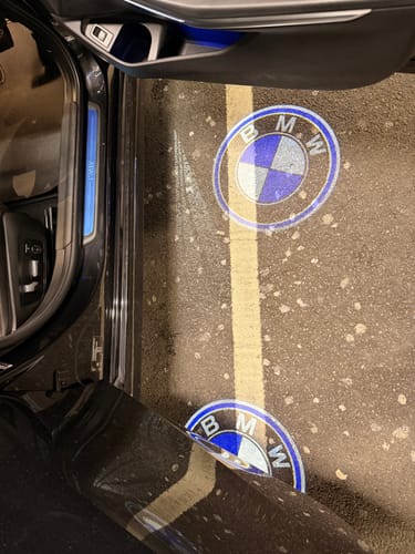 Customer photo review of BMW LED DOOR LIGHTS