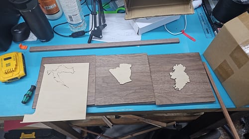 Customer photo review of AtomStack Laser Engraving Area Extension Kit for Swift