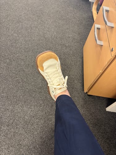 Customer photo review of Oxalis - Wide Toe Shoes