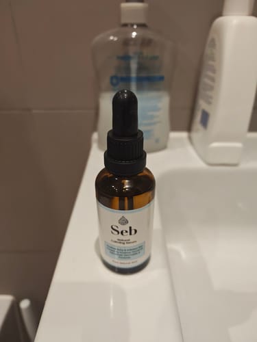 Customer photo review of Seb Natural Calming Serum