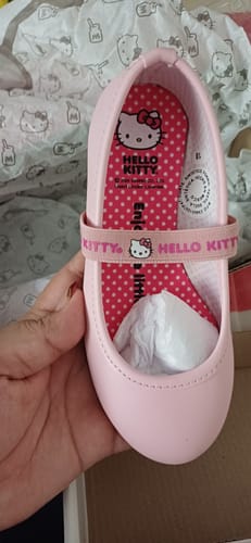 Customer photo review of Zapato HK Pink Strap Ballerina