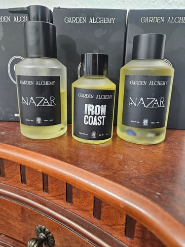 Customer photo review of NAZAR BODY OIL