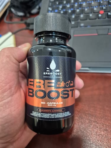 Reseña con foto de un cliente sobre Pack pareja Ereboost + Ereboost FEM