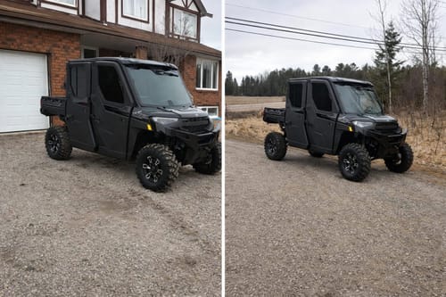 Customer photo review of 2.5-Inch Lift Kit for Polaris Ranger XP 1000 NorthStar Edition