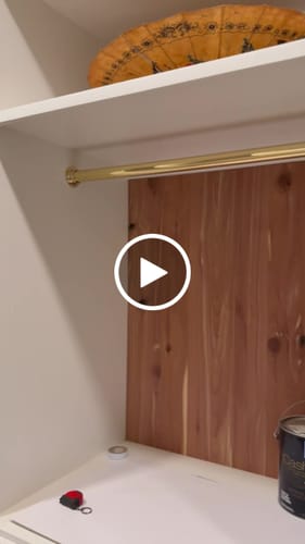 Customer video review of Closet Rod Bracket Set for 1-1/4"- Unlacquered Polished Brass