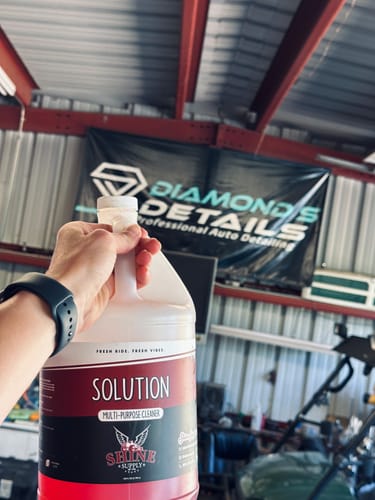 Customer photo review of Solution - Gallon