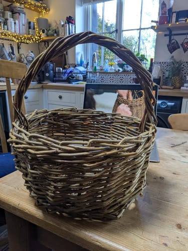 Customer photo review of The Oval Market Basket - Course and Kit