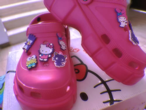 Customer photo review of HK Pink High Sandal