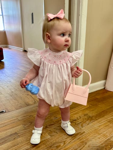 Customer photo review of Toddler Snack Purse