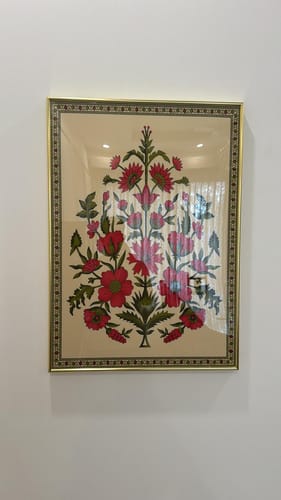 Customer photo review of Seamless Mughal Motifs, Set of 2, Set of two Paintings