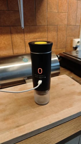 Customer photo review of CoffeeGo™ Pro – Cafetera Portátil 3 en 1
