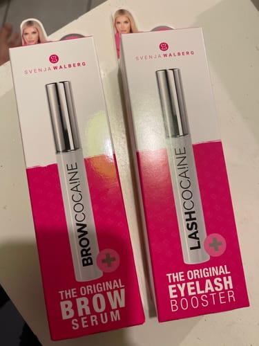 Customer photo review of LASHCOCA!NE & BROWCOCA!NE