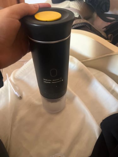 Customer photo review of CoffeeGo™ Pro – Cafetera Portátil 3 en 1