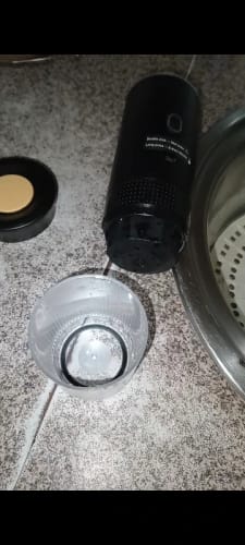 Customer photo review of CoffeeGo™ Pro – Cafetera Portátil 3 en 1