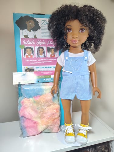 Customer photo review of Healthy Roots Doll: Zoe