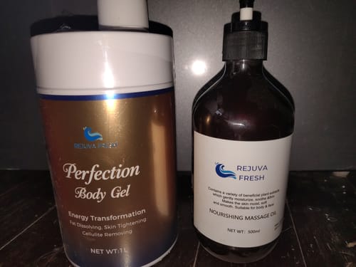 Customer photo review of Rejuva Fresh® Nourishing Oil for Body & Face