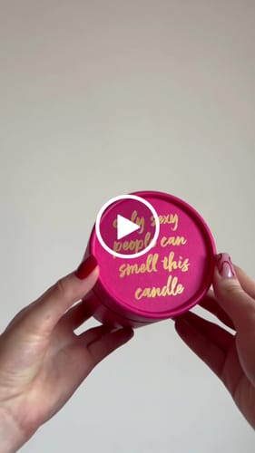 Customer video review of Sexy Scented Candle Gift – Only Sexy People Can Smell This
