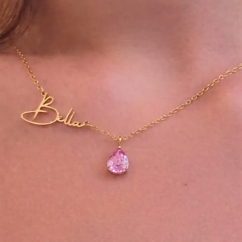 Customer photo review of Lucce Signature Necklace