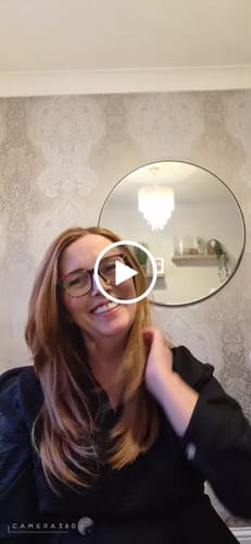Customer video review of HOT OF SEASON - JANICE MONO Monofilament Handmade Wig 6X5 Full Monofilament Hand Tied Top Wig 20 Inches Copper Mono Lace Wig With Anti-slip Silicone Strips Glueless Wig JANICE MONO【BENDY EAR TABS】