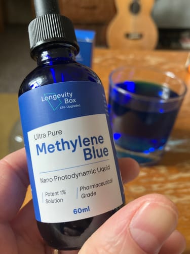 Customer photo review of Ultra Pure Methylene Blue