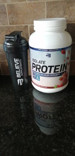 Customer photo review of Isolate Protein