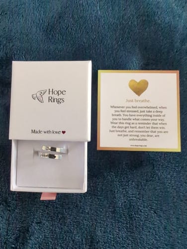 Customer photo review of Just Breathe Ring