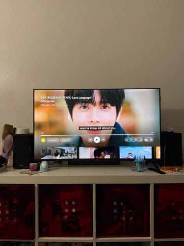 Customer photo review of R1380DB Active Bluetooth Bookshelf Speakers