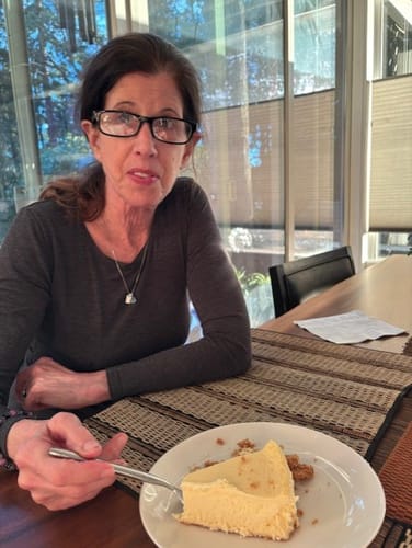 Customer photo review of Lemon Cheesecake