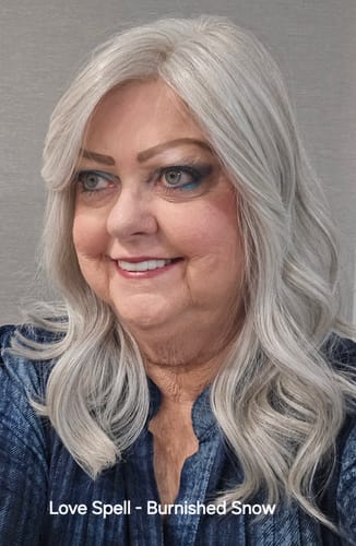 Customer photo review of LOVE SPELL - Burnished Snow