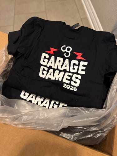 Customer photo review of UP-SP-82944 Garage Games 2026 - Paul Bankowski 100 Min Qty (Bulk)