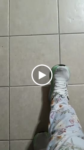 Customer video review of New Balance Fresh Foam X More v6 Mujer Sea Salt Lab Green